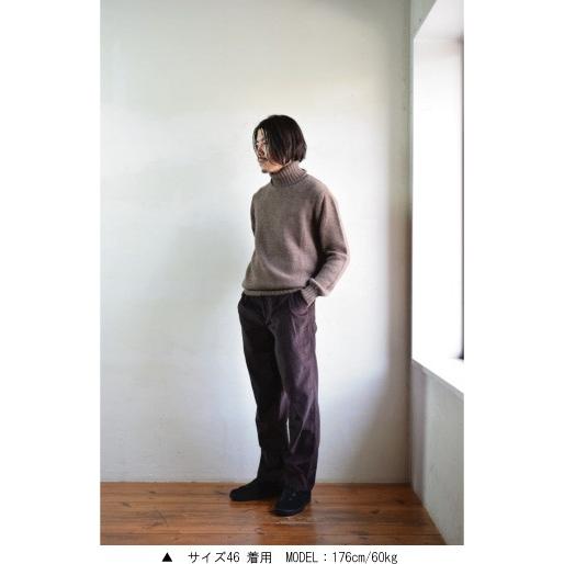 MORE SALE!】DE BONNE FACTURE / TWO PLEAT LARGE TROUSERS [CHOCOLATE