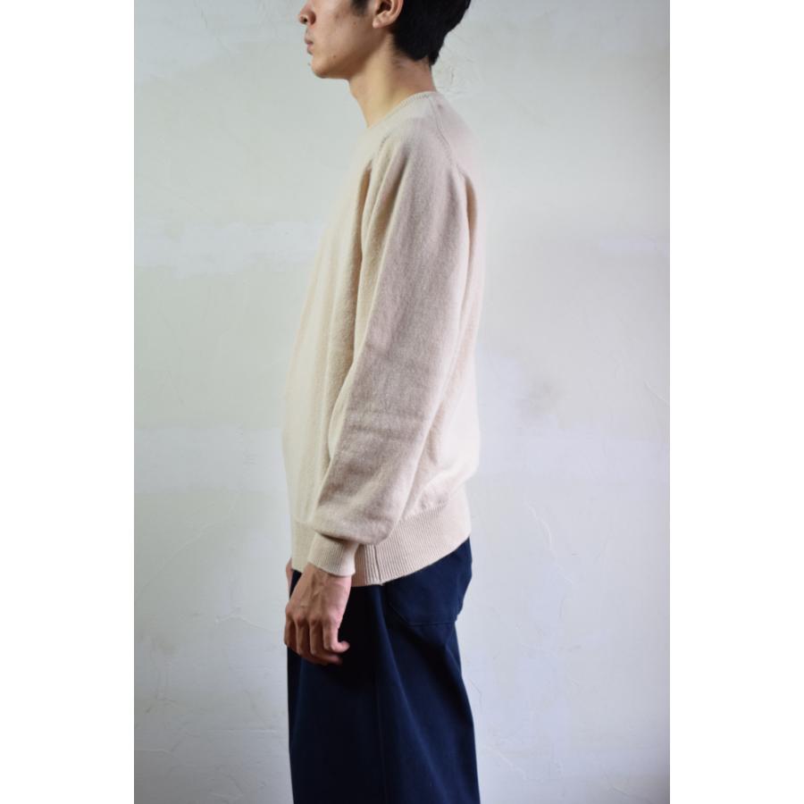 E. Tautz（イートウツ） 【SALE!】E.TAUTZ / CREWNECK JUMPER [ECRU