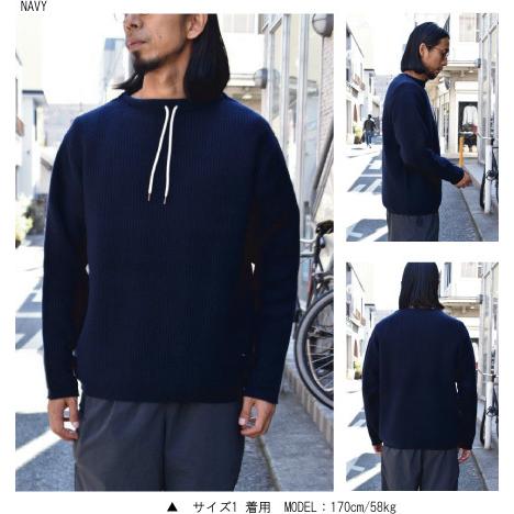 【SALE!】FUJITO (フジト) Commando Sweater [2-colors]｜liberacion｜05