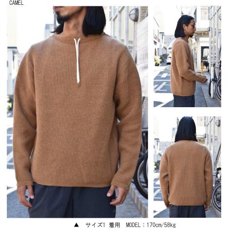 【SALE!】FUJITO (フジト) Commando Sweater [2-colors]｜liberacion｜07