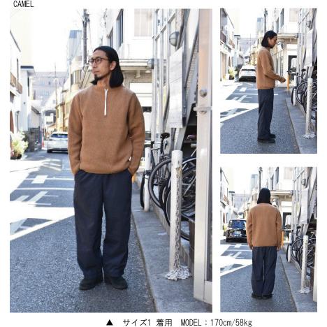 【SALE!】FUJITO (フジト) Commando Sweater [2-colors]｜liberacion｜08