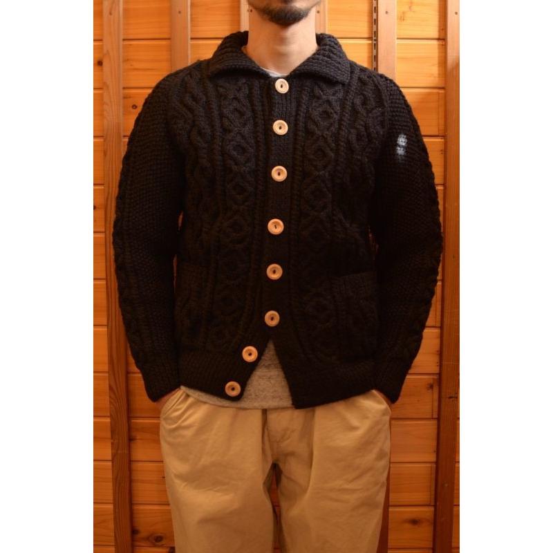 Inverallan インバーアラン 3a Cardigan Black Inverallan 1 Liberacion 通販 Yahoo ショッピング