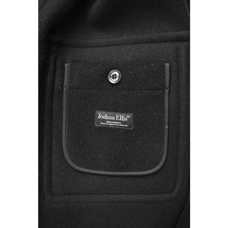 【NEW!】INVERTERE (インバーティア) NEWTON ABBOT DUFFLE COAT REGULAR FIT [BLACK]の画像