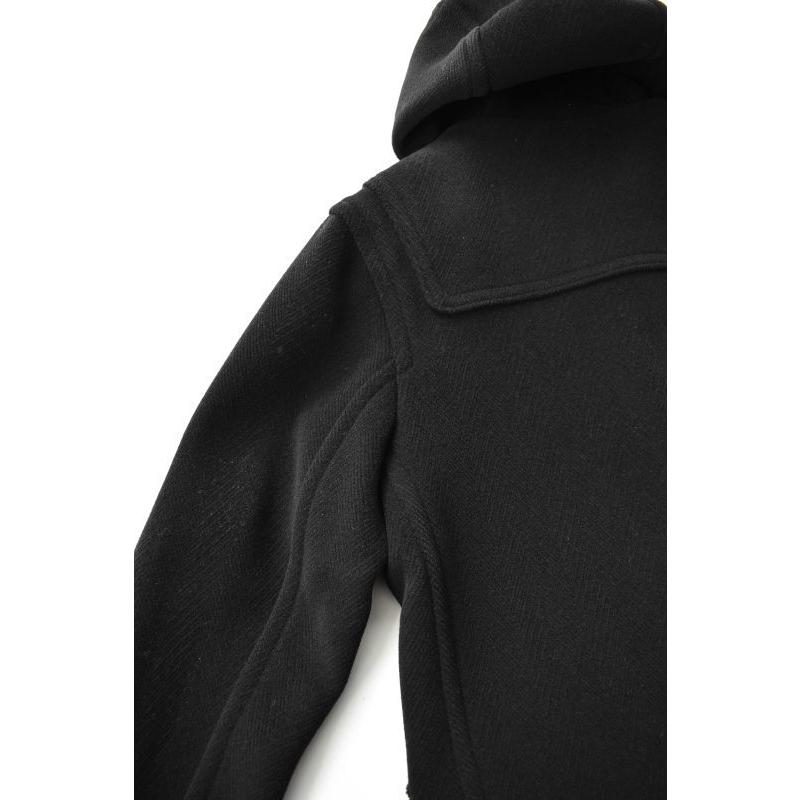 【NEW!】INVERTERE (インバーティア) NEWTON ABBOT DUFFLE COAT REGULAR FIT [BLACK]の画像