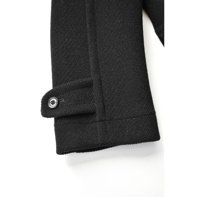 【NEW!】INVERTERE (インバーティア) NEWTON ABBOT DUFFLE COAT REGULAR FIT [BLACK]の画像