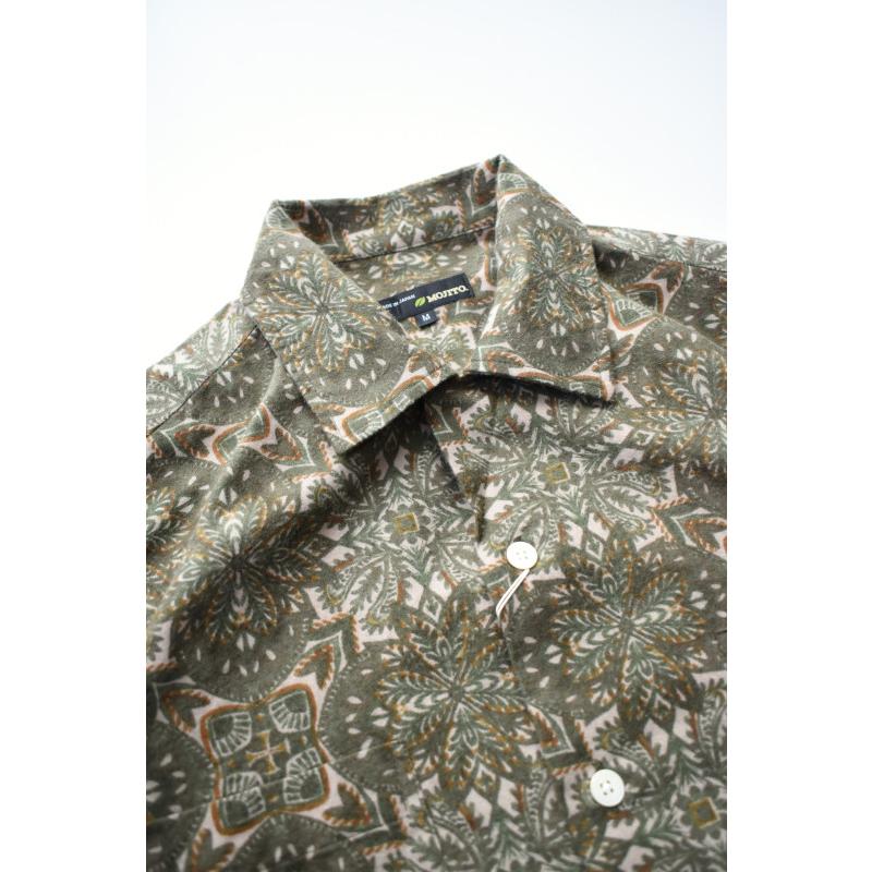 SALE!】MOJITO (モヒート) ABSHINTH SHIRT Flannel Print [GREEN