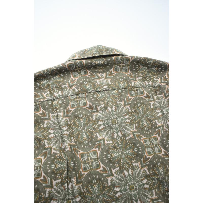 SALE!】MOJITO (モヒート) ABSHINTH SHIRT Flannel Print [GREEN