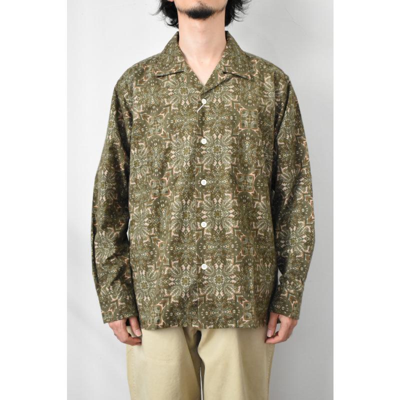 SALE!】MOJITO (モヒート) ABSHINTH SHIRT Flannel Print [GREEN