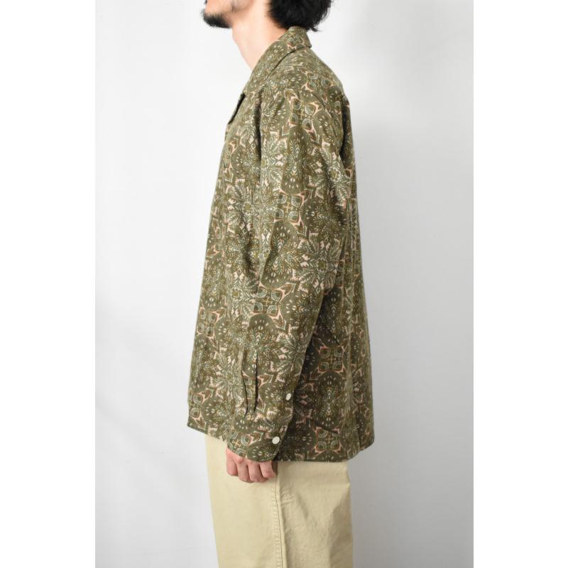 SALE!】MOJITO (モヒート) ABSHINTH SHIRT Flannel Print [GREEN