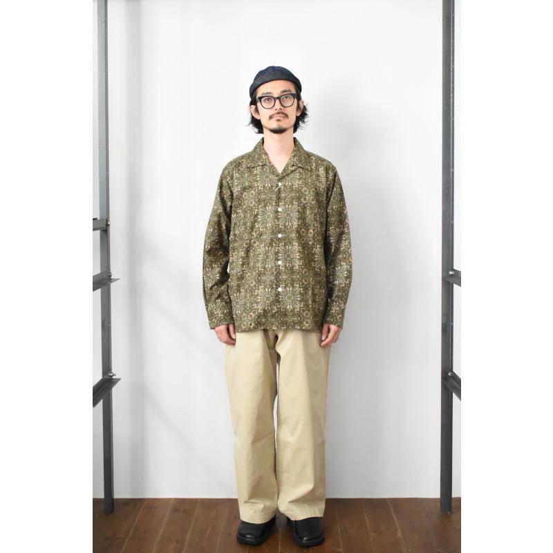 SALE!】MOJITO (モヒート) ABSHINTH SHIRT Flannel Print [GREEN