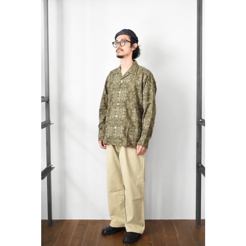 SALE!】MOJITO (モヒート) ABSHINTH SHIRT Flannel Print [GREEN