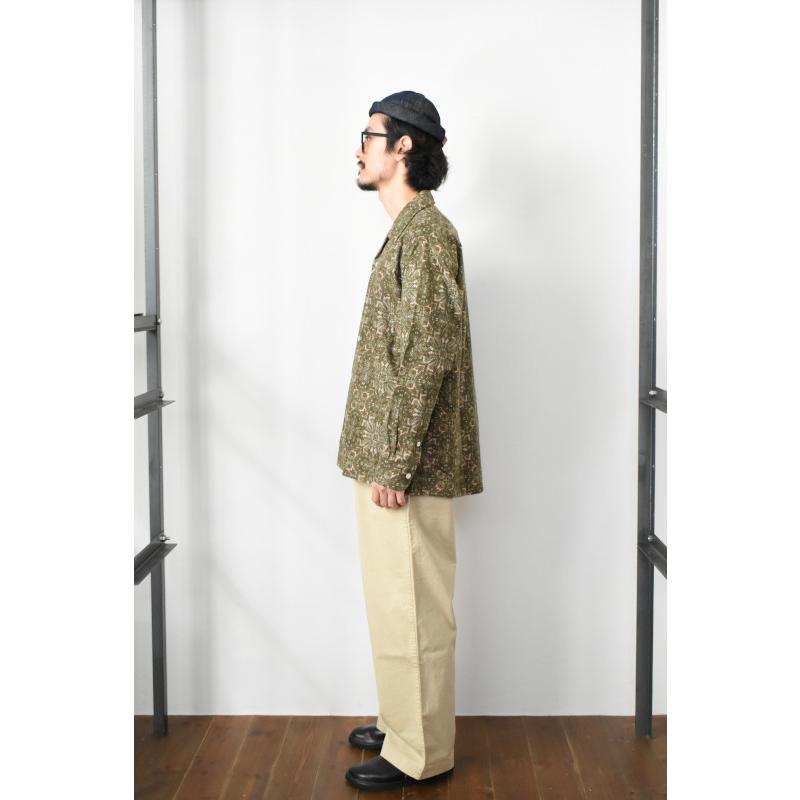 SALE!】MOJITO (モヒート) ABSHINTH SHIRT Flannel Print [GREEN