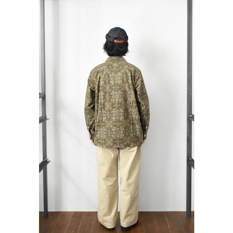 SALE!】MOJITO (モヒート) ABSHINTH SHIRT Flannel Print [GREEN