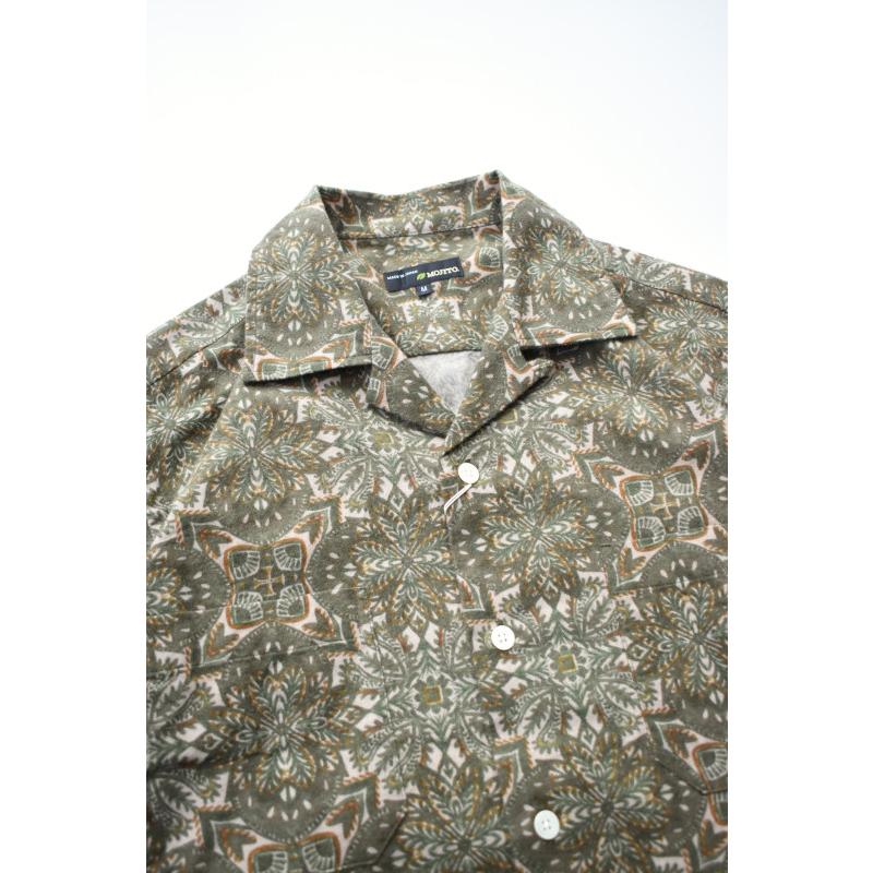 SALE!】MOJITO (モヒート) ABSHINTH SHIRT Flannel Print [GREEN