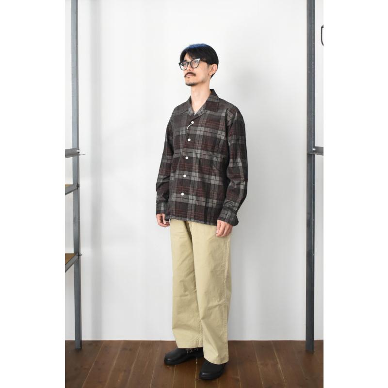 SALE!】MOJITO (モヒート) ABSHINTH SHIRT Bar.2.0 Corduroy Plaid