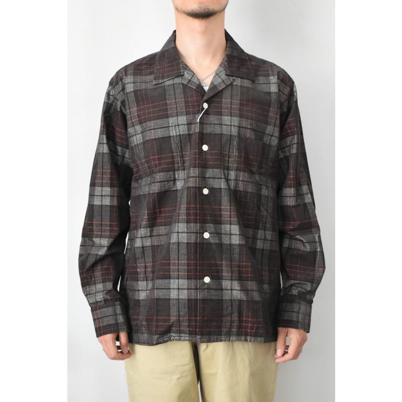 SALE!】MOJITO (モヒート) ABSHINTH SHIRT Bar.2.0 Corduroy Plaid