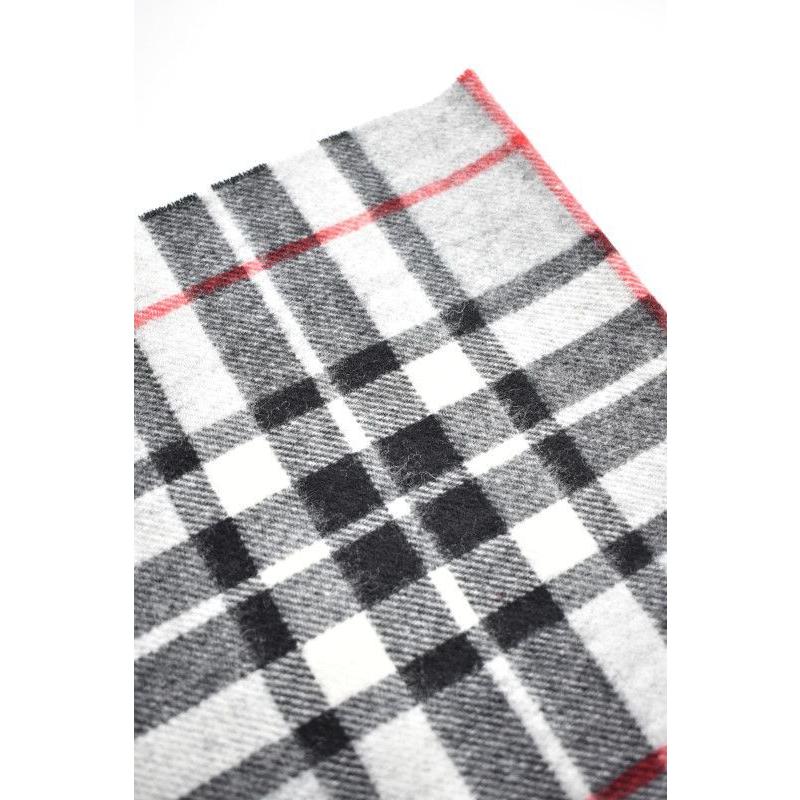 【SALE!】MOON (ムーン) Pure Merino Lambswool Scarf [THOMPSON GREY]｜liberacion｜05