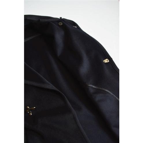 SALE!】m's braque (エムズ ブラック) FIREMAN COAT [BLACK×D.NAVY