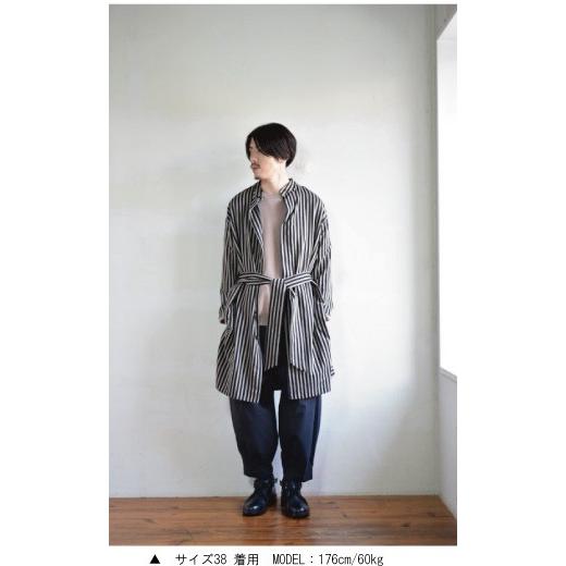 SALE】m's braque (エムズ ブラック) OVERSIZED STAND COLLAR SHIRTS