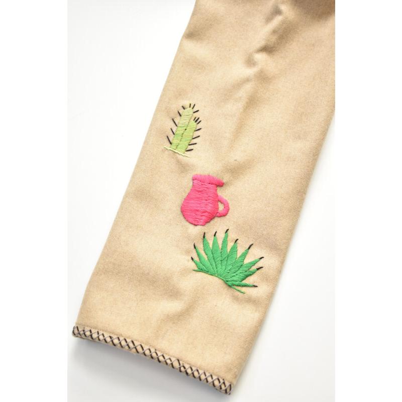 NEW!】oaxaca (オアハカ) Souvenir Jacket [KHAKI/MULTI] : LIBERACION