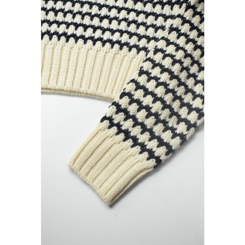 【For WOMEN】PEREGRINE (ペレグリン) LILLY CREW JUMPER [CREAM]｜liberacion｜05