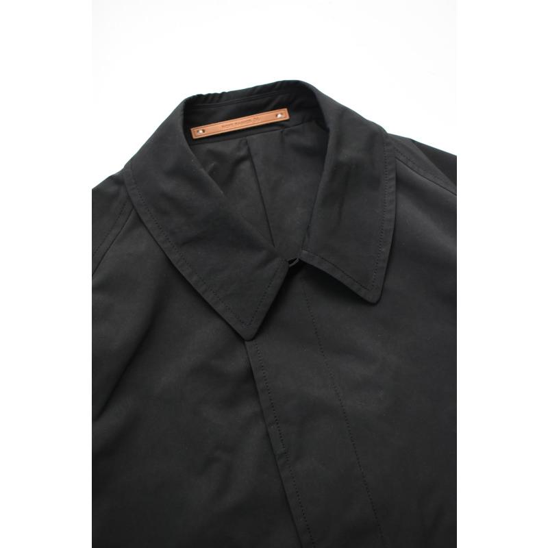 【NEW!】SCYE BASICS (サイベーシックス) High Density Mil Cloth Coat [BLACK]の画像
