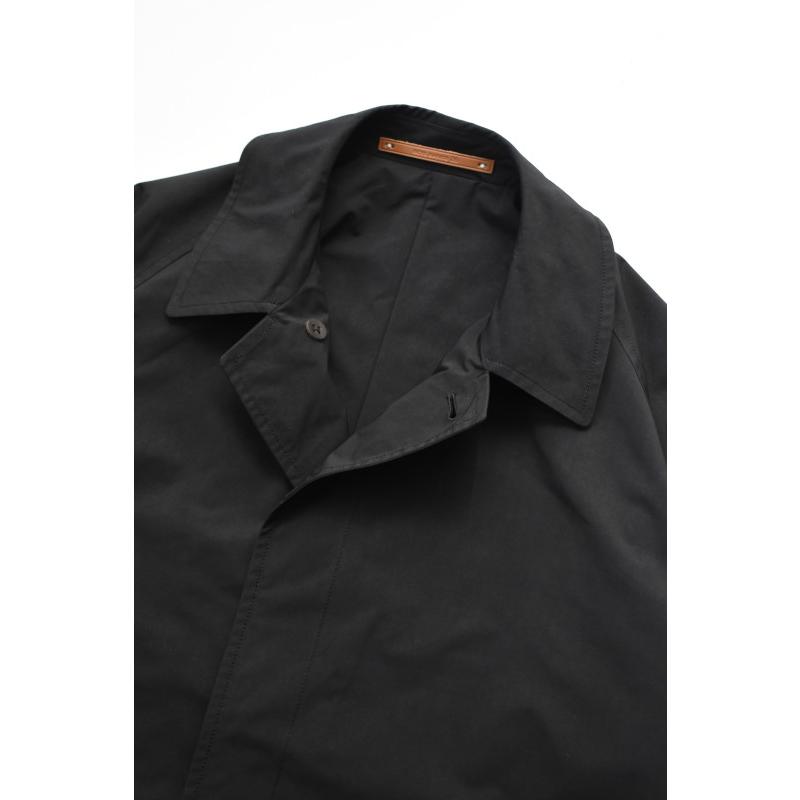【NEW!】SCYE BASICS (サイベーシックス) High Density Mil Cloth Coat [BLACK]の画像