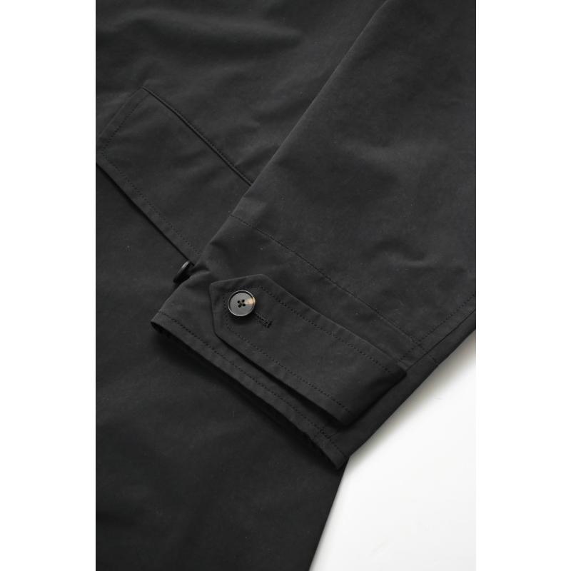 【NEW!】SCYE BASICS (サイベーシックス) High Density Mil Cloth Coat [BLACK]の画像