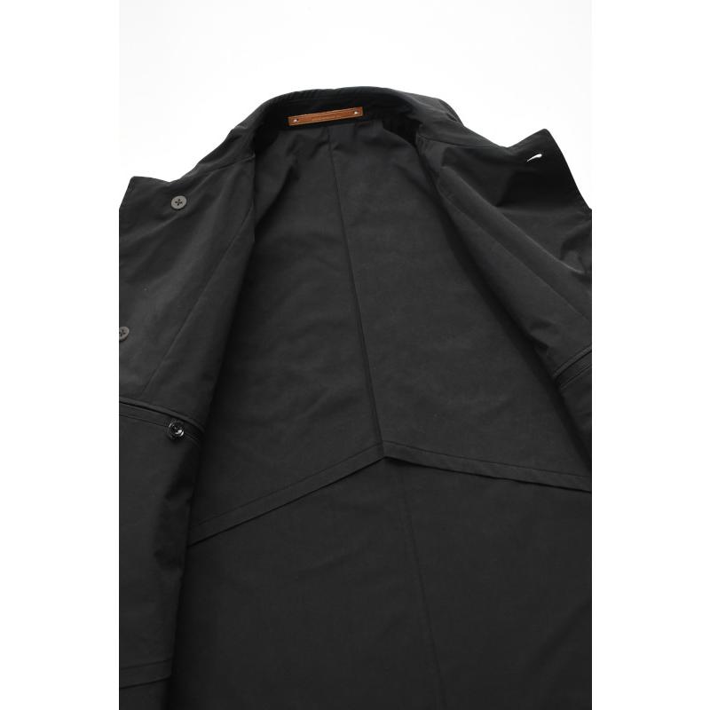 【NEW!】SCYE BASICS (サイベーシックス) High Density Mil Cloth Coat [BLACK]の画像
