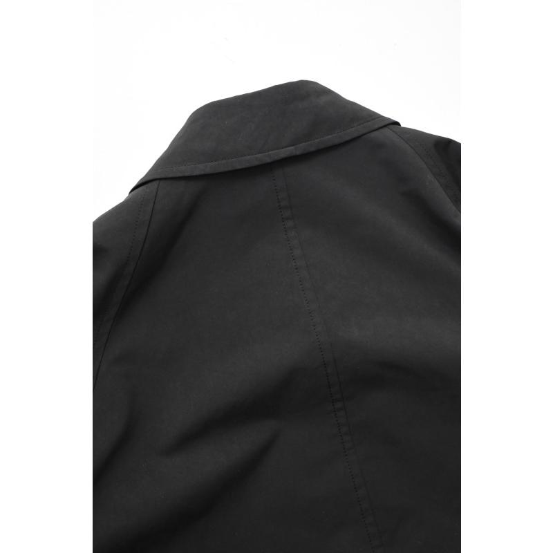 【NEW!】SCYE BASICS (サイベーシックス) High Density Mil Cloth Coat [BLACK]の画像