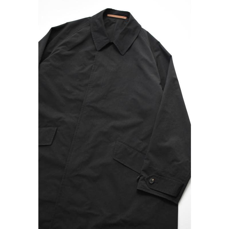【NEW!】SCYE BASICS (サイベーシックス) High Density Mil Cloth Coat [BLACK]の画像