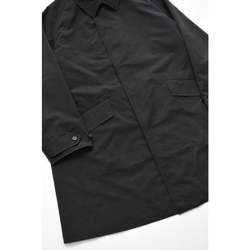 【NEW!】SCYE BASICS (サイベーシックス) High Density Mil Cloth Coat [BLACK]の画像