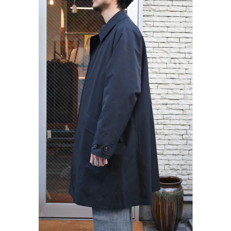 【NEW!】SCYE BASICS (サイベーシックス) High Density Mil Cloth Coat [BLACK]の画像