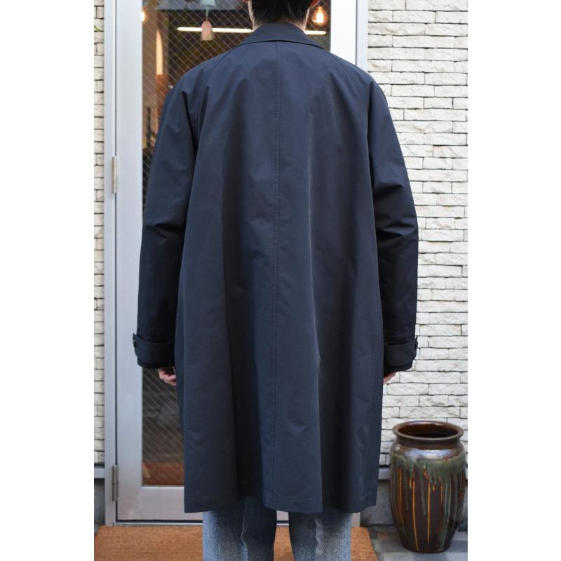 【NEW!】SCYE BASICS (サイベーシックス) High Density Mil Cloth Coat [BLACK]の画像