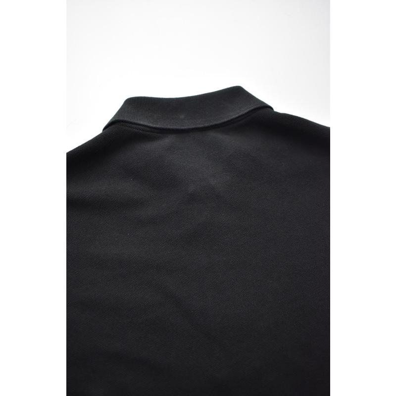 【NEW!】SCYE BASICS (サイベーシックス) Cotton Pique Polo Shirt [BLACK]｜liberacion｜09