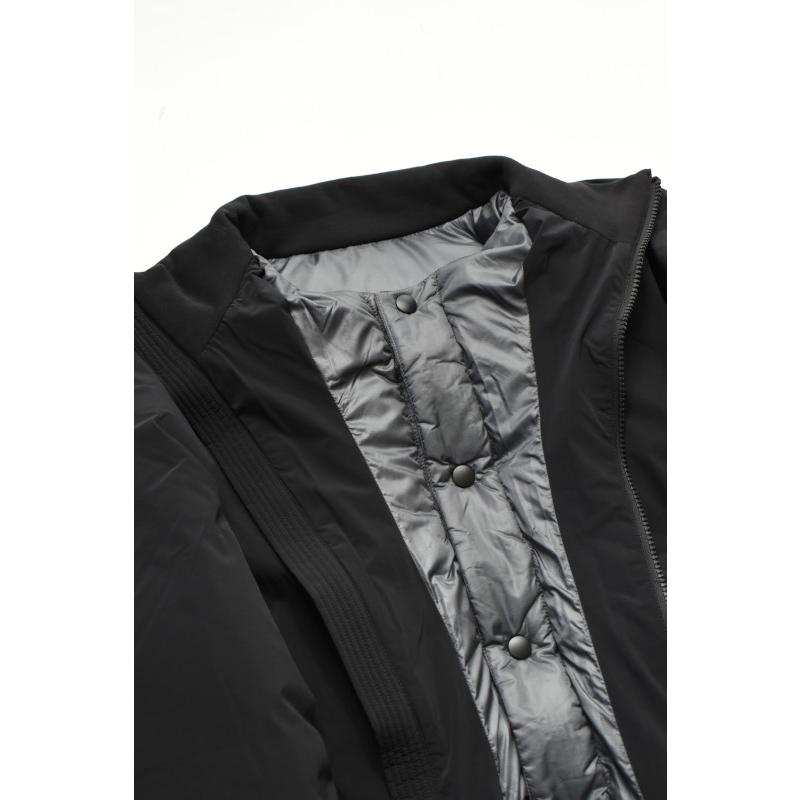【SALE!】Scye (サイ) Nylon Stretch Reversible Down Jacket [BLACK]の画像
