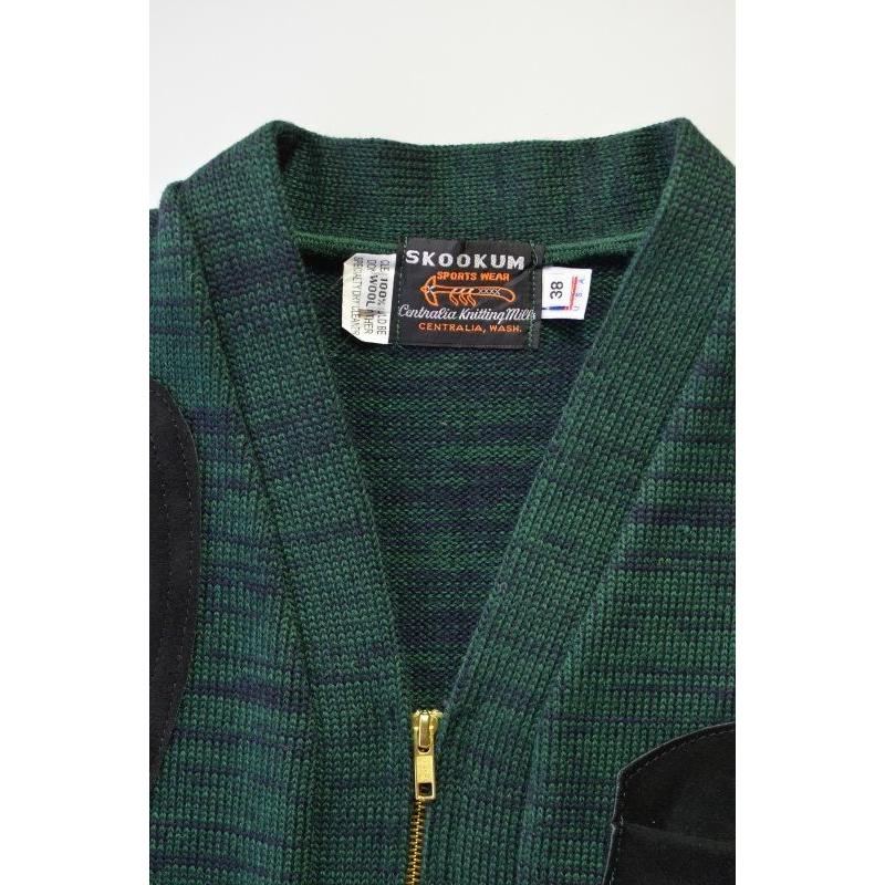 SKOOKUM (スクーカム) Lettered Cardigan 【別注】 : LIBERACION