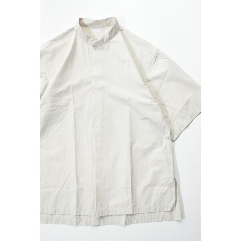 SALE!】SOWBOW (ソウボウ) 蒼氓シャツ Front Tuck Pullover Shirts S/S