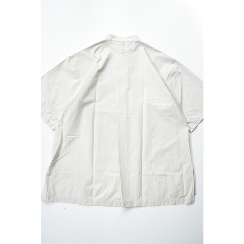 SALE!】SOWBOW (ソウボウ) 蒼氓シャツ Front Tuck Pullover Shirts S/S