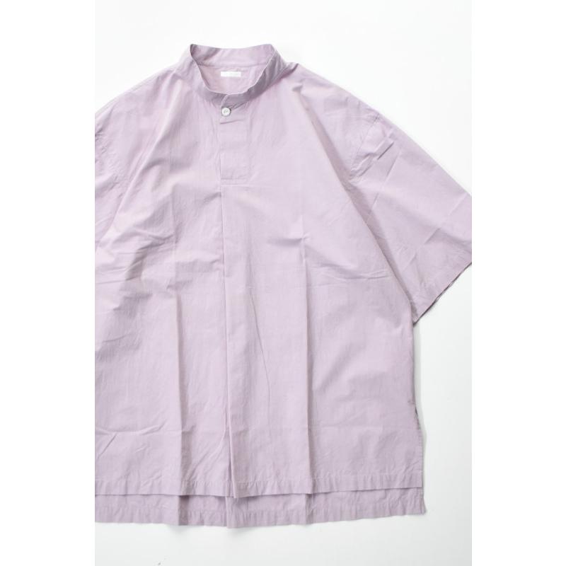 SALE!】SOWBOW (ソウボウ) 蒼氓シャツ Front Tuck Pullover Shirts S/S