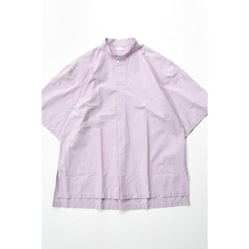 SALE!】SOWBOW (ソウボウ) 蒼氓シャツ Front Tuck Pullover Shirts S/S