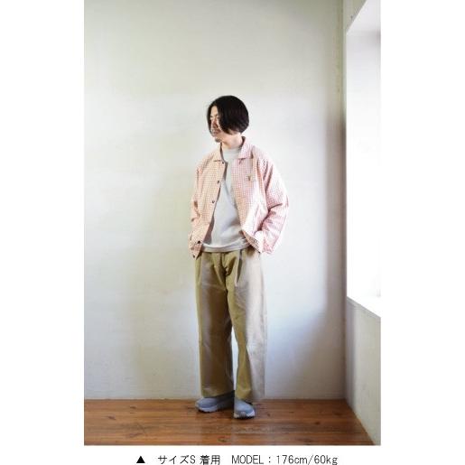 MORE SALE!】STORY mfg / Pub Jacket [Apple Jam Gingham  