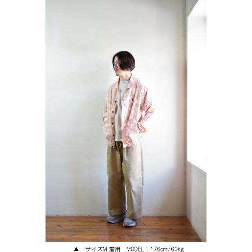 MORE SALE!】STORY mfg / Pub Jacket [Apple Jam Gingham