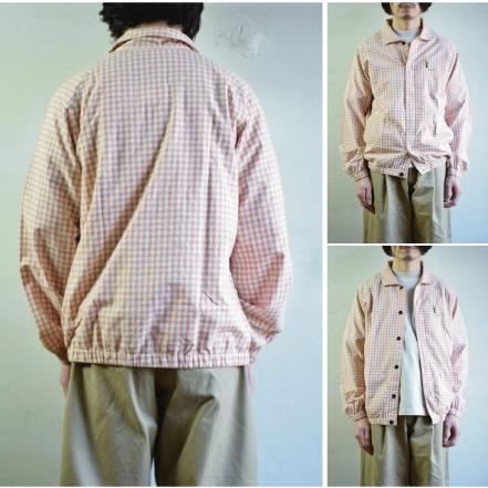 MORE SALE!】STORY mfg / Pub Jacket [Apple Jam Gingham