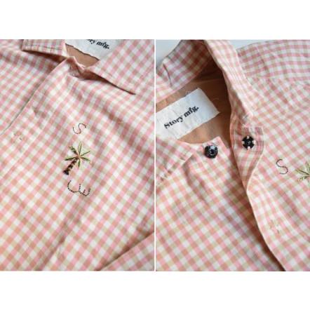 MORE SALE!】STORY mfg / Pub Jacket [Apple Jam Gingham 