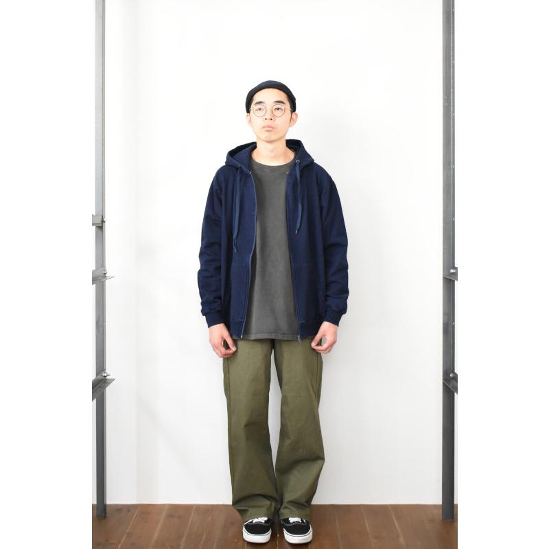 【NEW!】TYCA (タイカ) INDIGO HOODED SWEAT PARKA [STONE WASHED] : LIBERACION ...