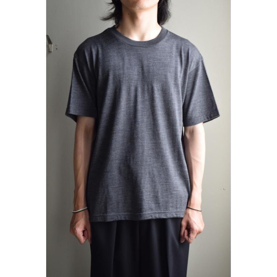 UNIVERSAL PRODUCTS (ユニバーサルプロダクツ) WOOL S/S T-SHIRT 233 