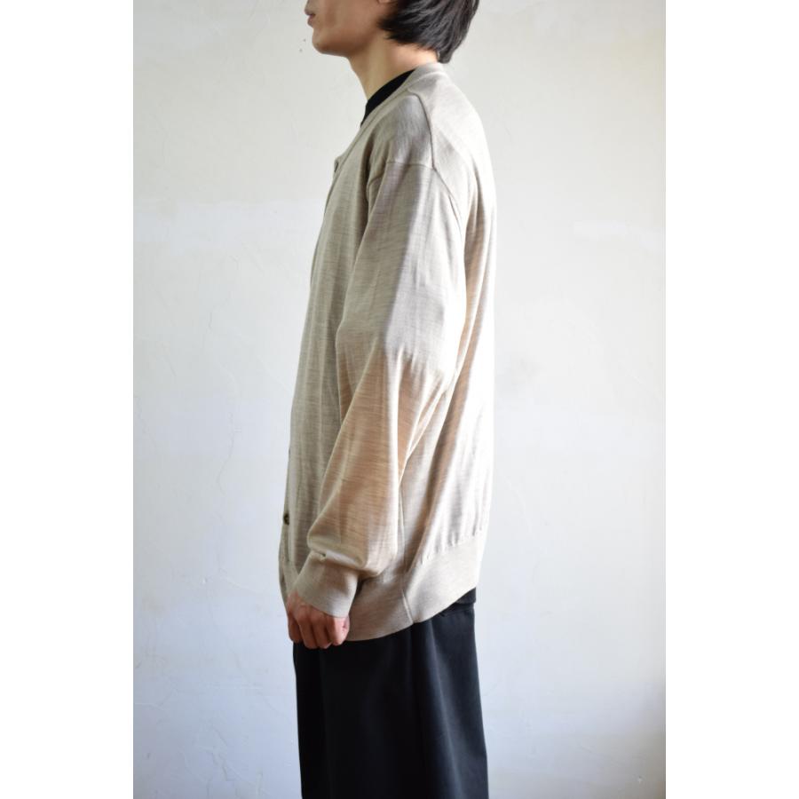 URU CREW NECK KNIT CARDIGAN 【公式通販】