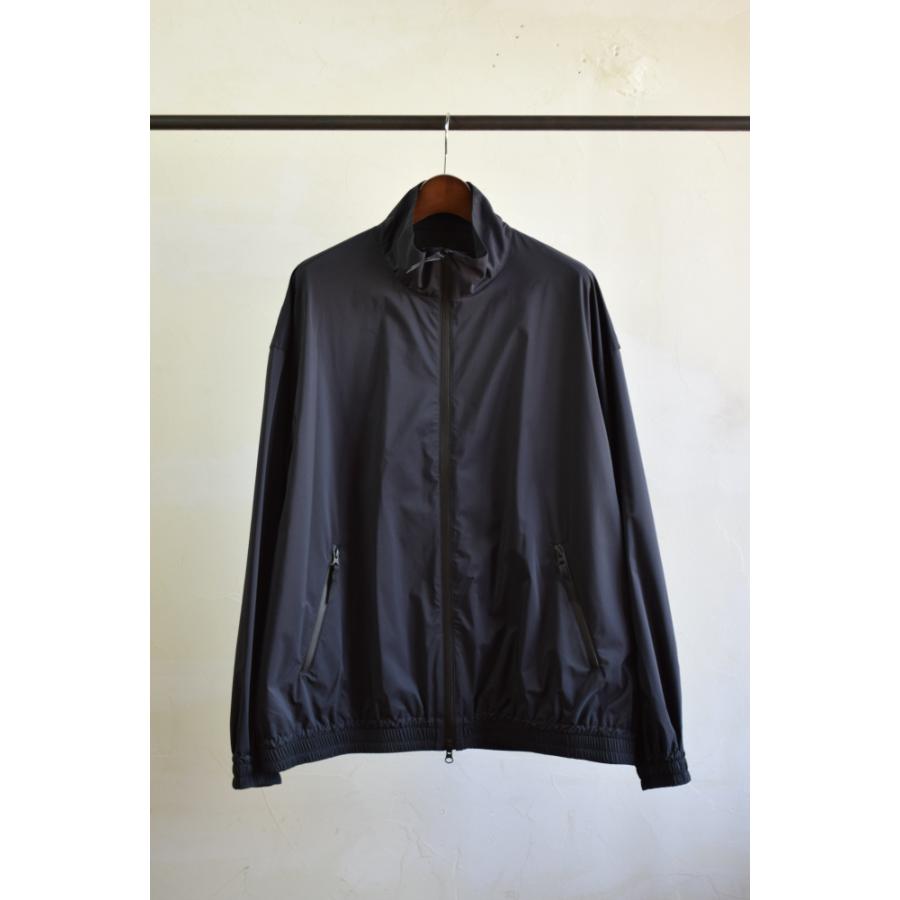 URU 【SALE】URU ウル 3 Layer Nylon ZIP UP BLOUSON [BLACK URU 【SALE】URU ウル 3 Layer Nylon ZIP UP BLOUSON [BLACK