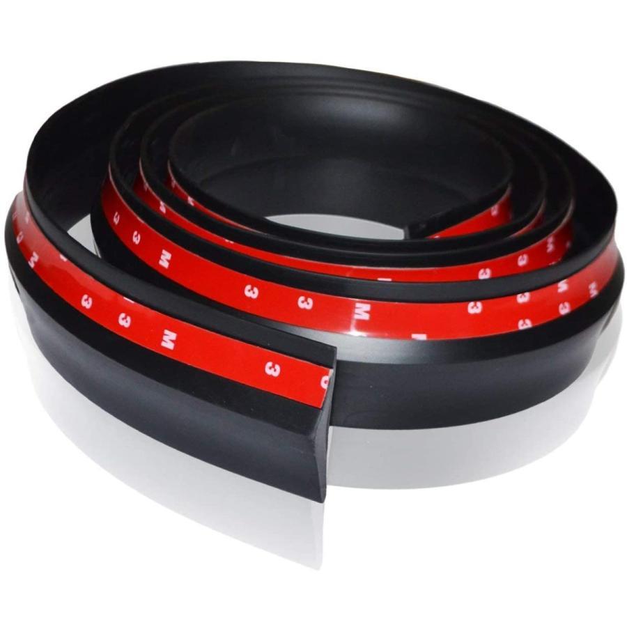 リップ スポイラー 車検対応 フロント ガリ傷防止 ラバー製 塗装可能 車 | 